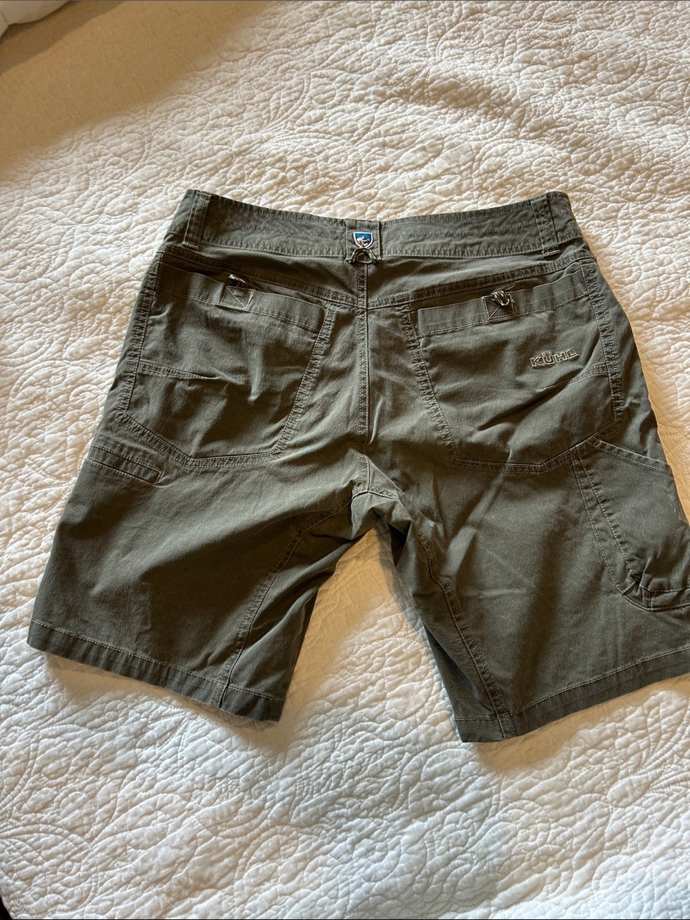 Kuhl Men's Olive Green Cargo Shorts